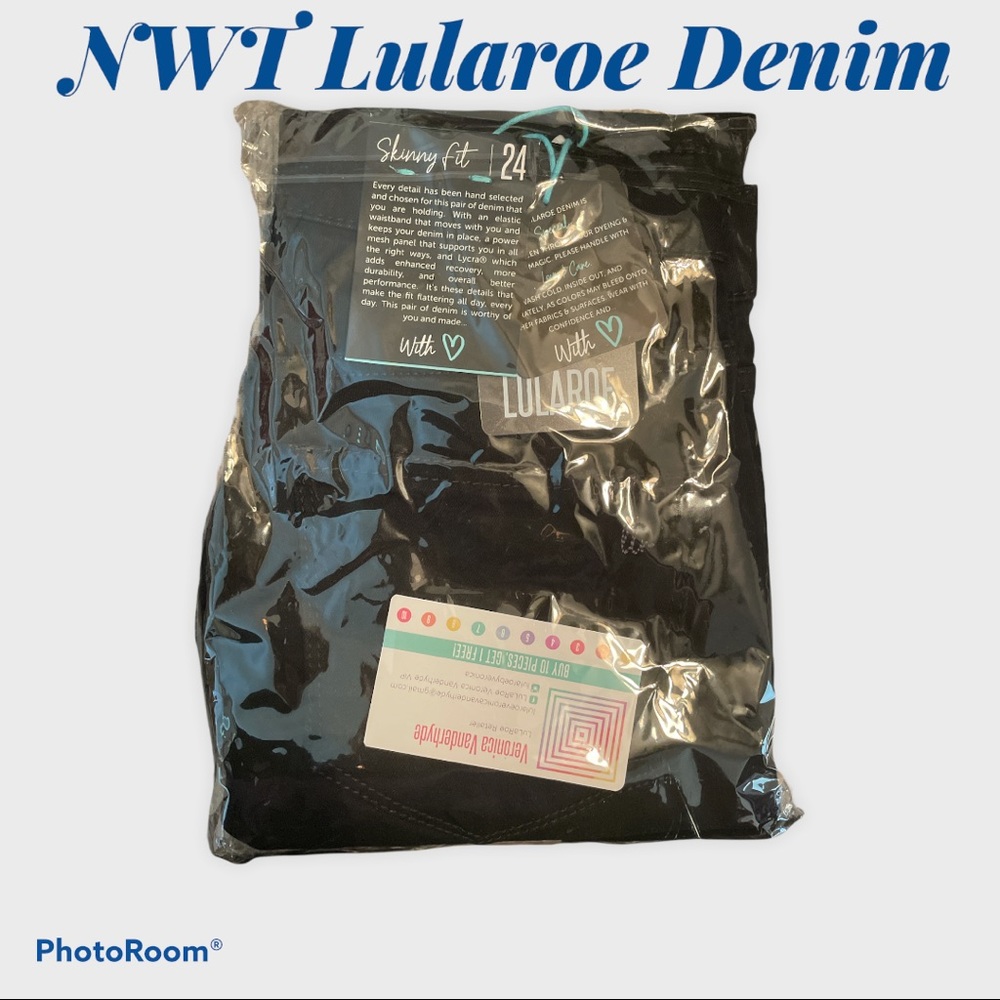 Brand new LULAROE black denim